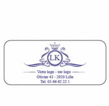 * Etiketten op rol model 21 *     46 x 20 mm