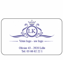 * Etiketten op rol model 25 *     50 x 30 mm