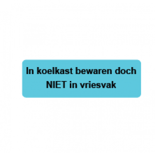  In koelkast bewaren doch niet in vriesvak