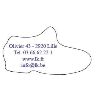 * Etiketten op rol model 58 *     47 x 25 mm