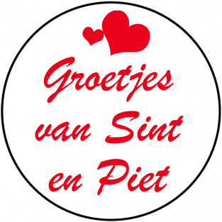 Groetjes van Sint en Piet