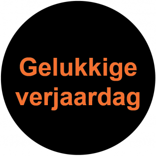 Gelukkige verjaardag