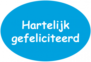 Hartelijk gefeliciteerd